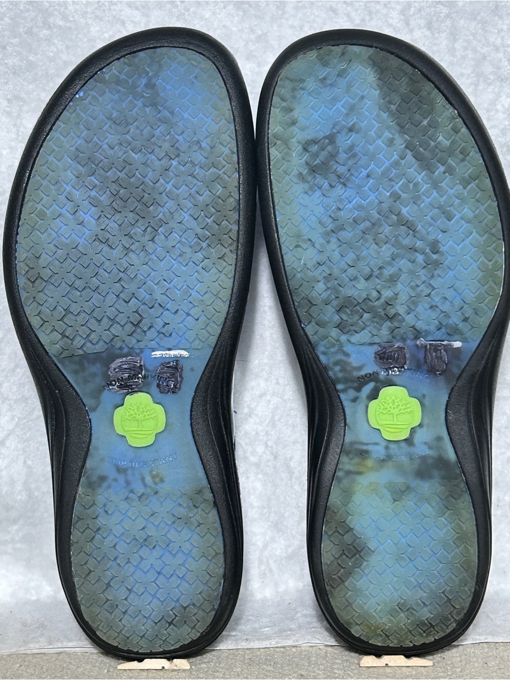 Timberland Pro Womens Blue Renova Professional Slip On Clogs Work Shoes SZ 9.5 - Picture 8 of 11